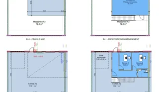  CELLULE D'ACTIVITÉS 180 m² TREILLIERES