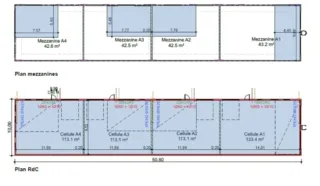  CELLULE D'ACTIVITÉS 189 m² TREILLIERES