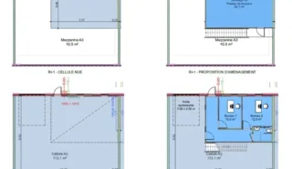  CELLULE D'ACTIVITÉS 1 080 m² TREILLIERES