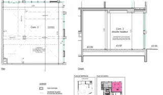  CELLULE COMMERCIALE 75 m² ST-JACQUES-DE-LA-LANDE