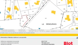 Terrain 758m²