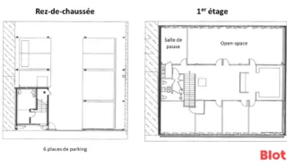  BUREAUX 245 m² NANTES Centre-ville