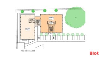  BUREAUX neufs de 2 151 m² divisibles BASSE-GOULAINE