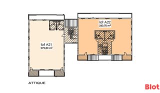  BUREAUX neufs de 2 151 m² divisibles BASSE-GOULAINE