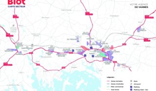  LOCAL D'ACTIVITES 610 m² VANNES EST